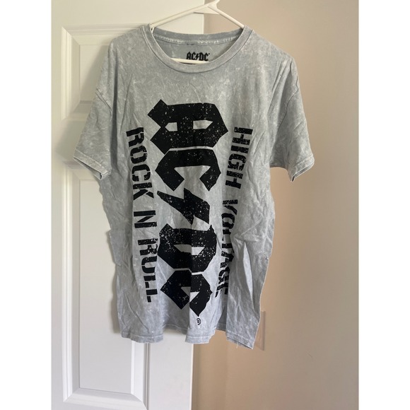 AC/DC Other - AC/DC Rock N Roll High Voltage Graphic T-Shirt Band Tee Medium